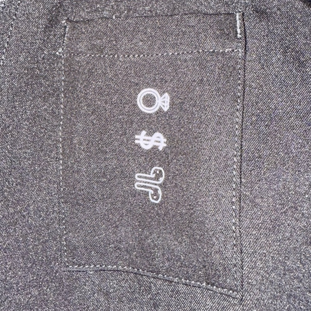 FIGS Black Jogger Scrub Pants Medium Petite M/P Elastic Waist Cargo Pocket - Picture 11 of 11